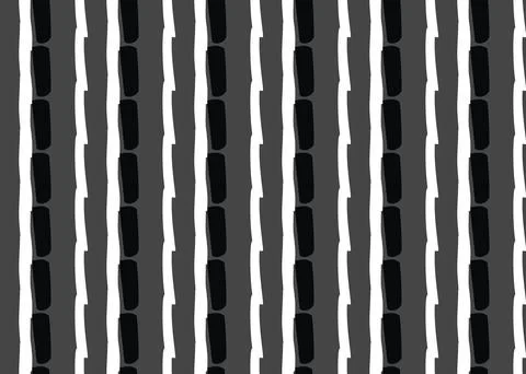 Vector texture background, seamless pattern. Hand drawn, black, grey, white c Illustrazione stock