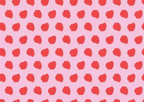 Vector texture background, seamless pattern. Hand drawn, pink, red colors. Stock Illustration