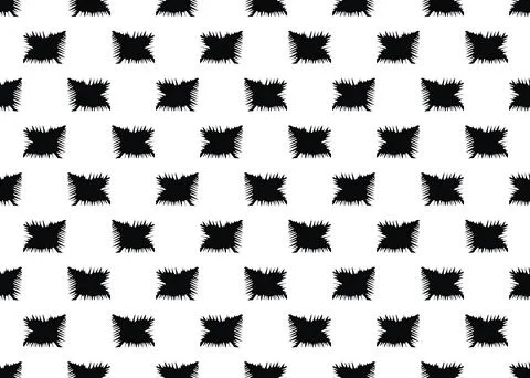 Vector texture background, seamless pattern. Hand drawn, black, white colors. Stock Illustration