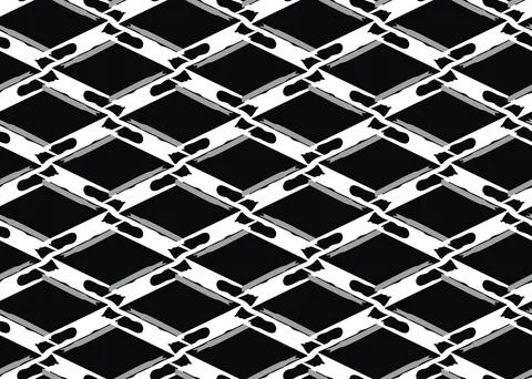 Vector texture background, seamless pattern. Hand drawn, black, white colors. Stock Illustration