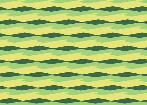 Vector texture background, seamless pattern. Hand drawn, yellow, green colors Stock Illustration