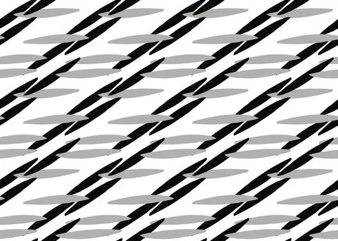 Vector texture background, seamless pattern. Hand drawn, black, grey, white c Stock Illustration