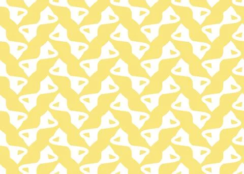Vector texture background, seamless pattern. Hand drawn, yellow, white colors Stock Illustration