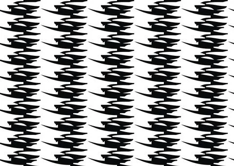 Vector texture background, seamless pattern. Hand drawn, black, white colors. Stock Illustration