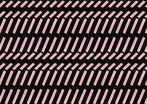 Vector texture background, seamless pattern. Hand drawn, red, white, black co Stock Illustration