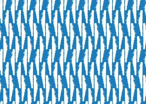 Vector texture background, seamless pattern. Hand drawn, blue, white colors. Stock Illustration