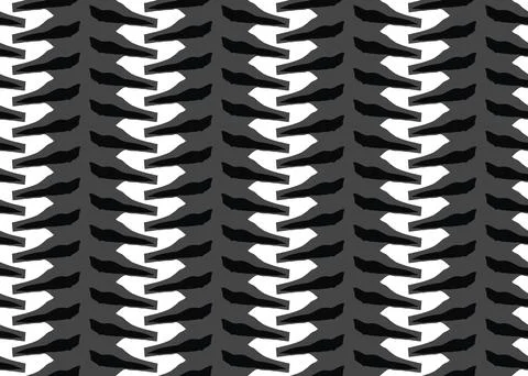 Vector texture background, seamless pattern. Hand drawn, black, grey, white c Stock Illustration