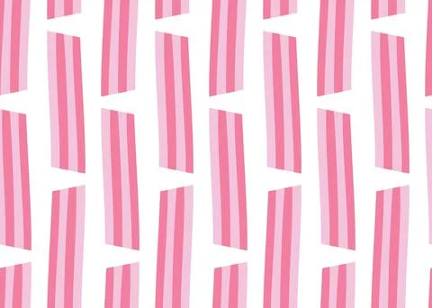 Vector texture background, seamless pattern. Hand drawn, pink, white colors. Stock Illustration