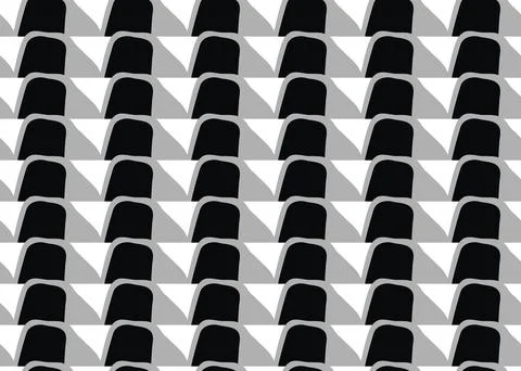 Vector texture background, seamless pattern. Hand drawn, black, grey, white c Stock Illustration