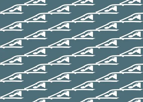 Vector texture background, seamless pattern. Hand drawn, blue, white colors. Stock Illustration