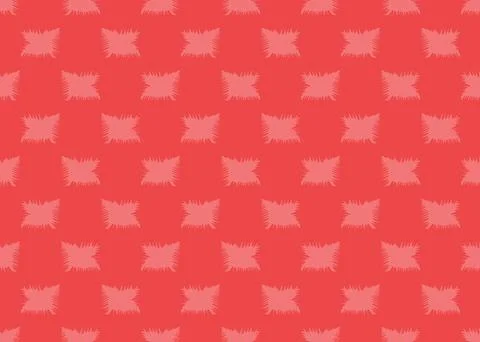 Vector texture background, seamless pattern. Hand drawn, red colors. Stock Illustration