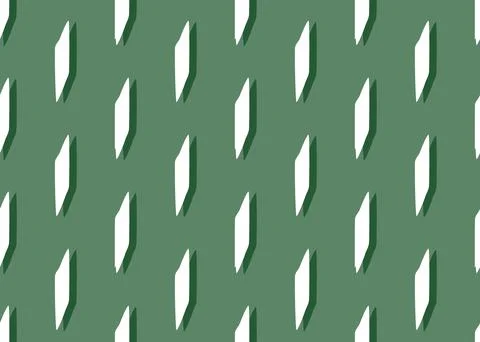 Vector texture background, seamless pattern. Hand drawn, green, white colors. Illustrazione stock