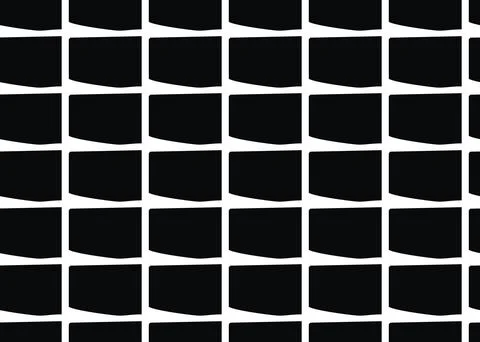 Vector texture background, seamless pattern. Hand drawn, black, white colors. Stock Illustration
