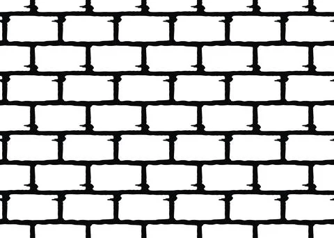 Vector texture background, seamless pattern. Hand drawn, black, white colors. Stock Illustration