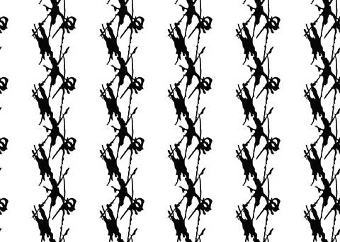 Vector texture background, seamless pattern. Hand drawn, black, white colors. Stock Illustration