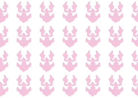 Vector texture background, seamless pattern. Hand drawn, pink, white colors. Stock Illustration