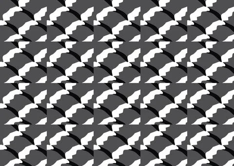 Vector texture background, seamless pattern. Hand drawn, grey, black, white c Stock Illustration