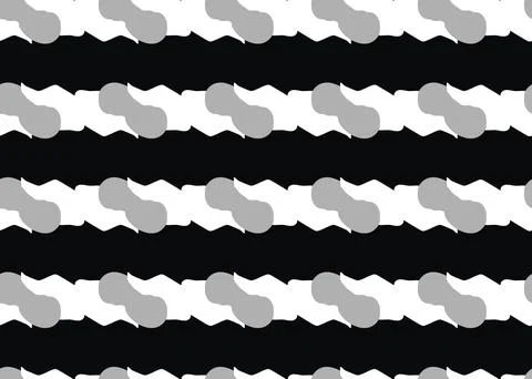 Vector texture background, seamless pattern. Hand drawn, black, grey, white c Stock Illustration