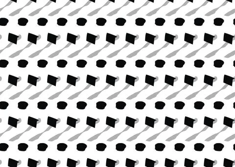 Vector texture background, seamless pattern. Hand drawn, grey, black, white c Stock Illustration