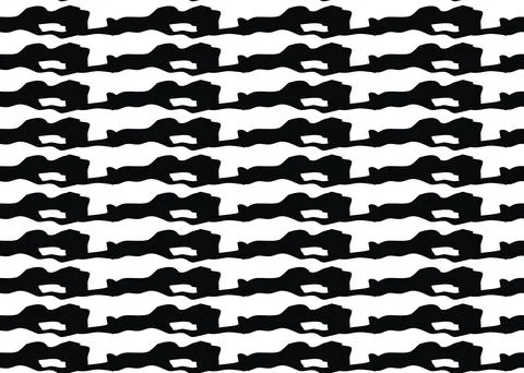 Vector texture background, seamless pattern. Hand drawn, black, white colors. Stock Illustration