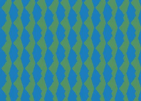 Vector texture background, seamless pattern. Hand drawn, blue, green colors. Stock Illustration