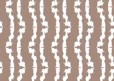 Vector texture background, seamless pattern. Hand drawn, brown, white colors. Stock Illustration