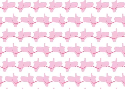 Vector texture background, seamless pattern. Hand drawn, pink, white colors. イラスト素材
