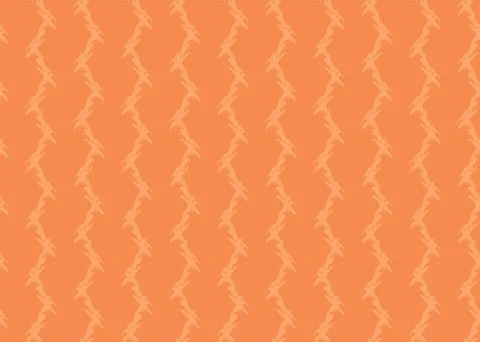 Vector texture background, seamless pattern. Hand drawn, orange colors. Illustrazione stock