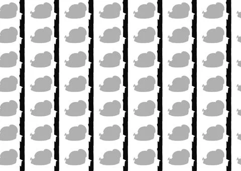 Vector texture background, seamless pattern. Hand drawn, grey, black, white c Stock Illustration