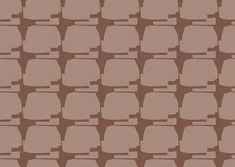 Vector texture background, seamless pattern. Hand drawn, brown colors. Stock-Illustration