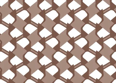 Vector texture background, seamless pattern. Hand drawn, brown, white colors. Stock Illustration