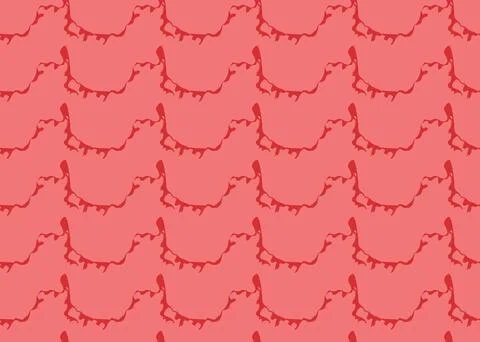 Vector texture background, seamless pattern. Hand drawn, red colors. Stock Illustration