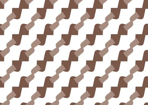 Vector texture background, seamless pattern. Hand drawn, brown, white colors. Stock Illustration