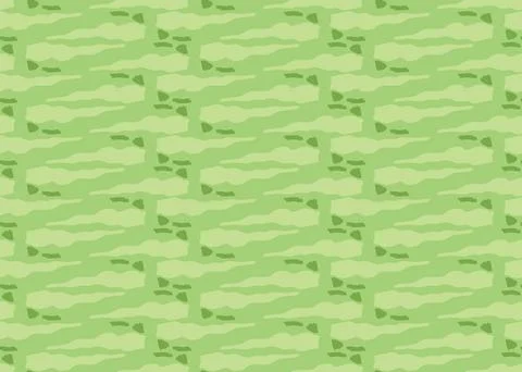 Vector texture background, seamless pattern. Hand drawn, green colors. Stock Illustration