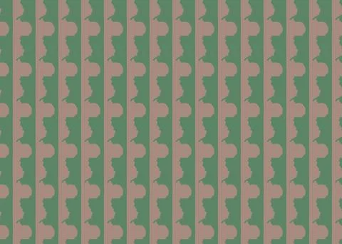 Vector texture background, seamless pattern. Hand drawn, brown, green colors. Stock Illustration