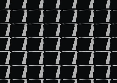 Vector texture background, seamless pattern. Hand drawn, black, grey colors. Stock Illustration