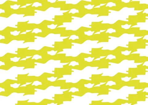 Vector texture background, seamless pattern. Hand drawn, yellow, white colors Stock Illustration