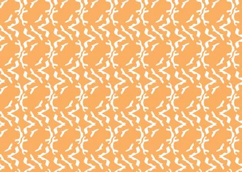 Vector texture background, seamless pattern. Hand drawn, orange, white colors 스톡 일러스트