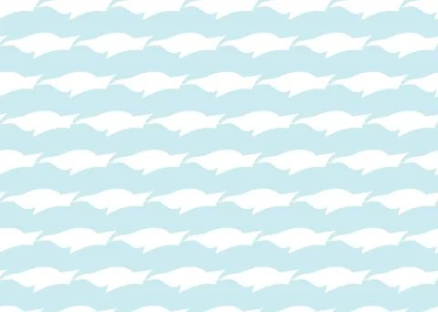 Vector texture background, seamless pattern. Hand drawn, blue, white colors. Stock Illustration