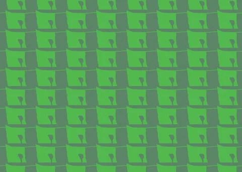 Vector texture background, seamless pattern. Hand drawn, green colors. Stock Illustration