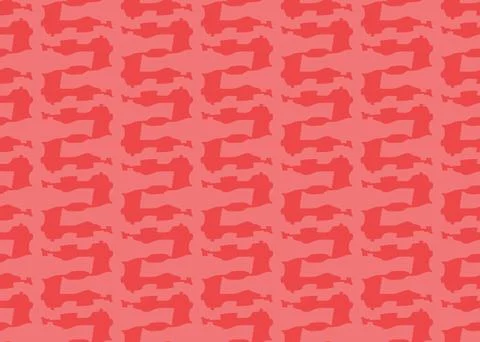 Vector texture background, seamless pattern. Hand drawn, red colors. 스톡 일러스트
