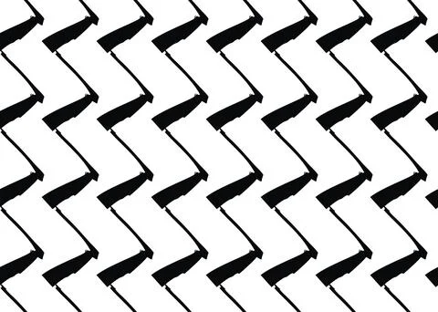 Vector texture background, seamless pattern. Hand drawn, black, white colors. Stock Illustration