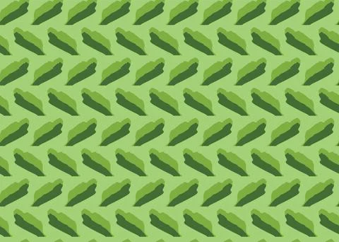 Vector texture background, seamless pattern. Hand drawn, green colors. Stock Illustration