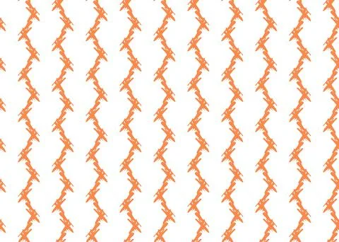 Vector texture background, seamless pattern. Hand drawn, orange, white colors 스톡 일러스트