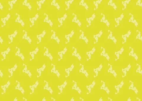 Vector texture background, seamless pattern. Hand drawn, yellow colors. Stock Illustration