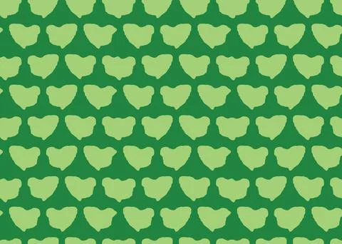 Vector texture background, seamless pattern. Hand drawn, green colors. Stock Illustration