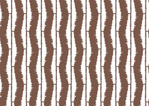 Vector texture background, seamless pattern. Hand drawn, brown, white colors. Stock Illustration