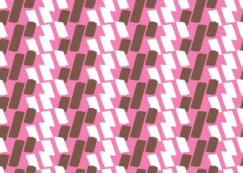 Vector texture background, seamless pattern. Hand drawn, pink, brown, white c Stock Illustration