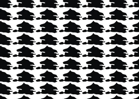 Vector texture background, seamless pattern. Hand drawn, black, white colors. Stock Illustration