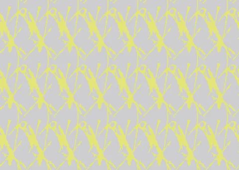Vector texture background, seamless pattern. Hand drawn, grey, yellow colors. Stock Illustration